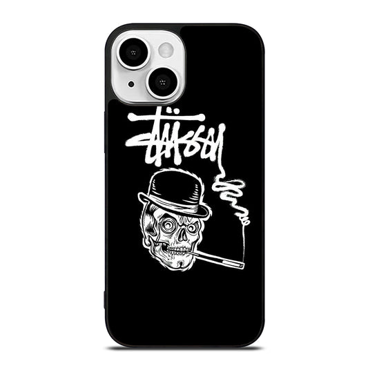 STUSSY SKULL LOGO iPhone 13 Mini Case Cover