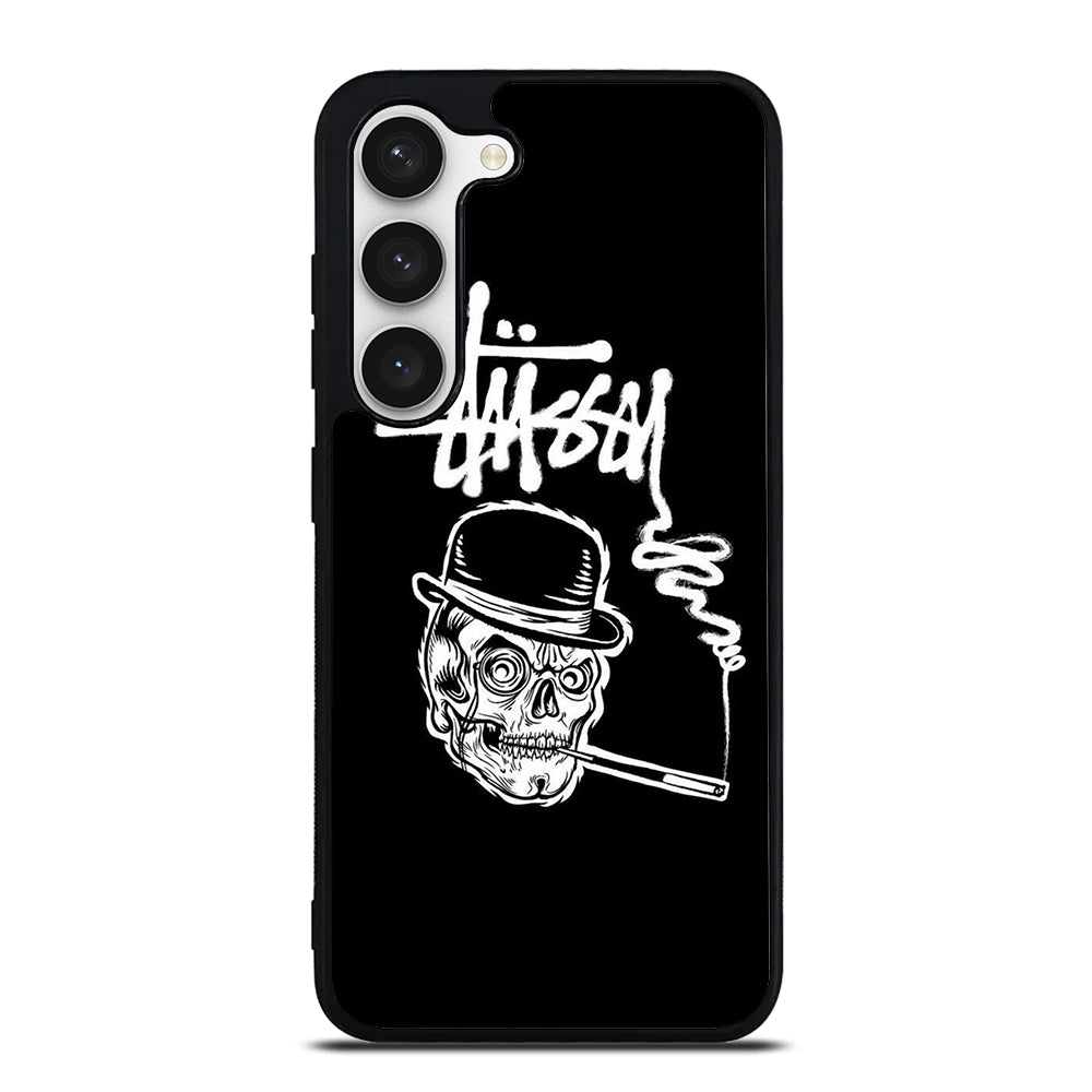 STUSSY SKULL LOGO Samsung Galaxy S23 Case Cover