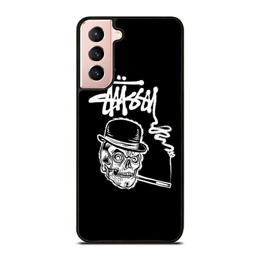 STUSSY SKULL LOGO Samsung Galaxy S21 Case Cover