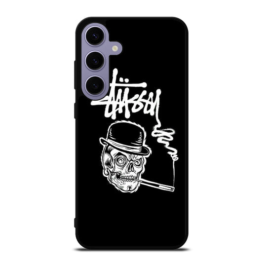 STUSSY SKULL LOGO Samsung Galaxy S24 Plus Case Cover