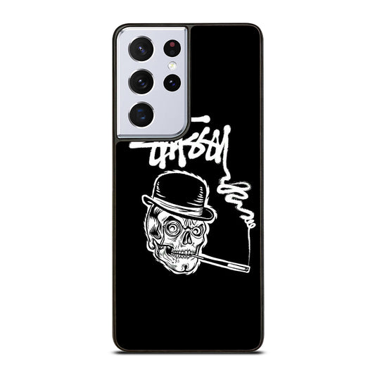 STUSSY SKULL LOGO Samsung Galaxy S21 Ultra Case Cover