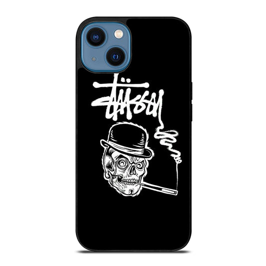 STUSSY SKULL LOGO iPhone 14 Case Cover