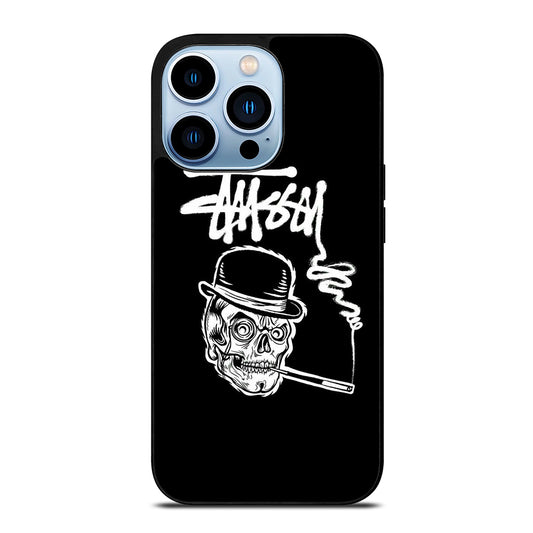 STUSSY SKULL LOGO iPhone 13 Pro Max Case Cover