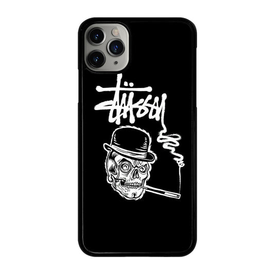 STUSSY SKULL LOGO iPhone 11 Pro Max Case Cover