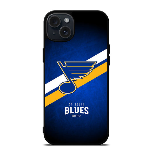 ST LOUIS BLUES ICON 3 iPhone 15 Plus Case Cover