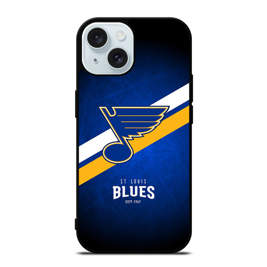 ST LOUIS BLUES ICON 3 iPhone 15 Case Cover