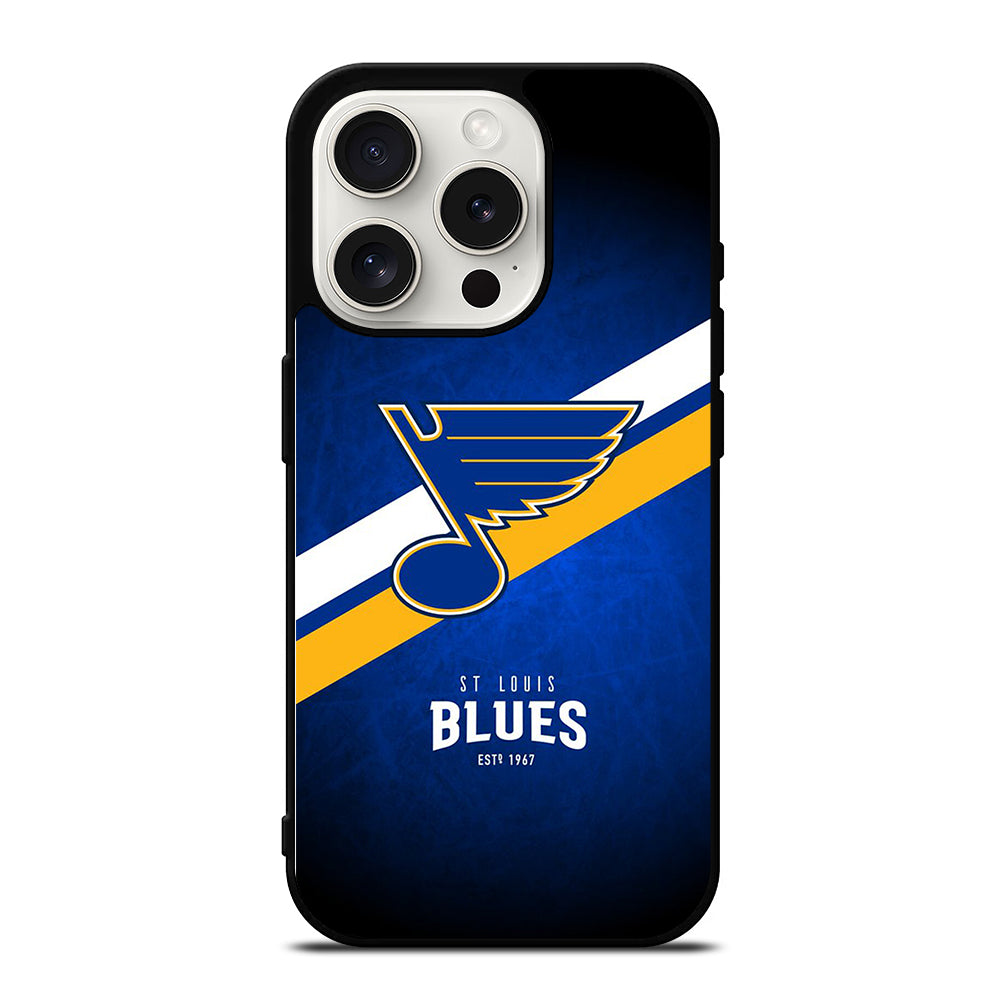 ST LOUIS BLUES ICON 3 iPhone 15 Pro Case Cover