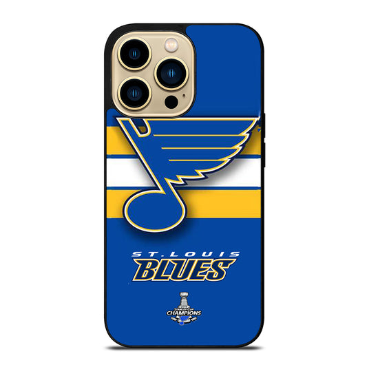 ST LOUIS BLUES NHL TEAM LOGO 2 iPhone 14 Pro Max Case Cover