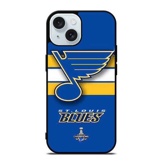 ST LOUIS BLUES NHL TEAM LOGO 2 iPhone 15 Case Cover