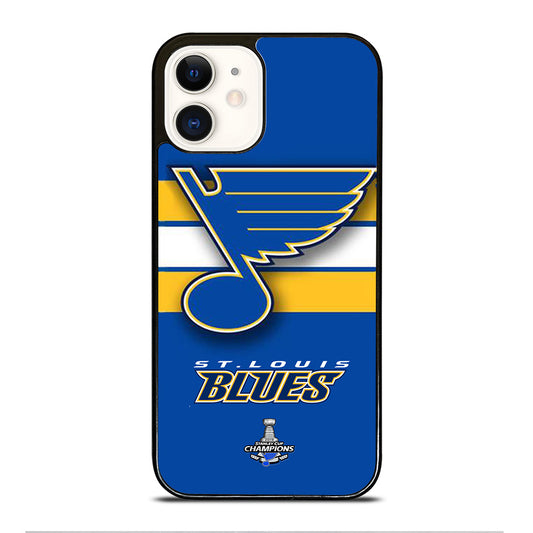 ST LOUIS BLUES NHL TEAM LOGO 2 iPhone 12 Case Cover