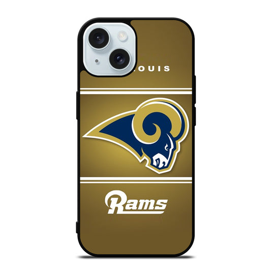 ST LOUIS RAMS NFL LOGO 1 iPhone 15 Case Cover