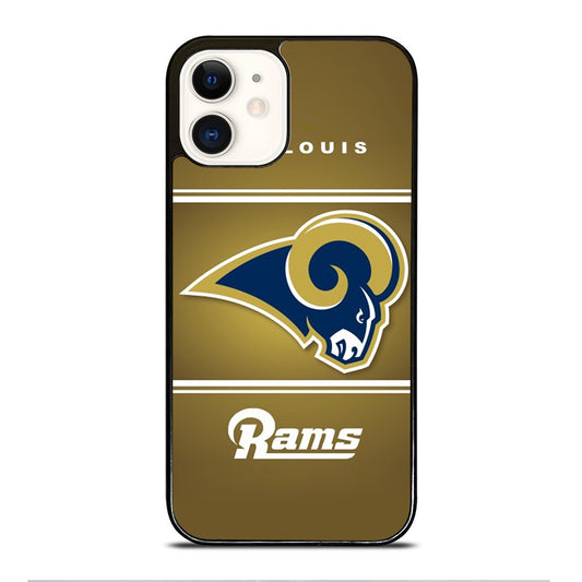 ST LOUIS RAMS NFL LOGO 1 iPhone 12 Case Cover