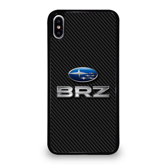 SUBARU BRZ CARBON LOGO iPhone XS Max Case Cover