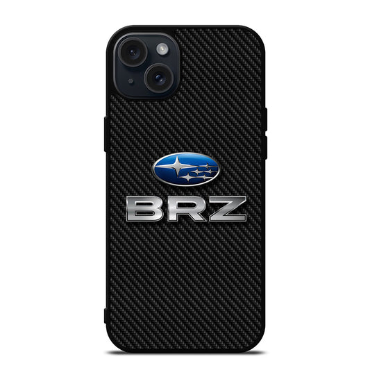 SUBARU BRZ CARBON LOGO iPhone 15 Plus Case Cover