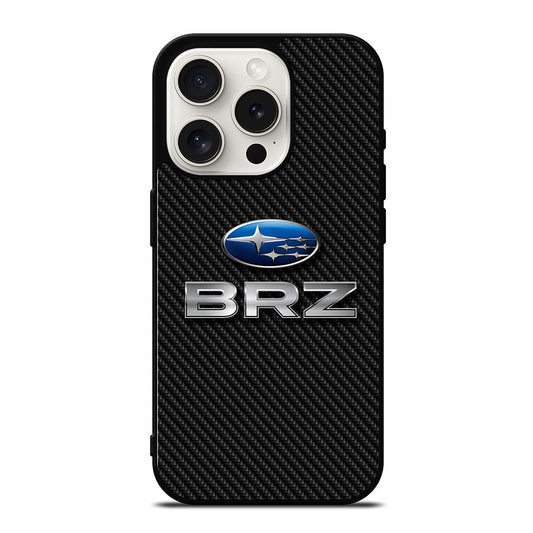 SUBARU BRZ CARBON LOGO iPhone 15 Pro Case Cover