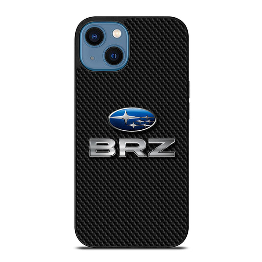 SUBARU BRZ CARBON LOGO iPhone 14 Case Cover