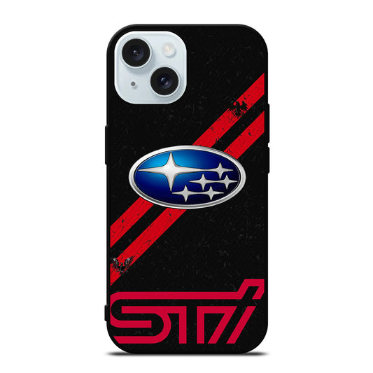 SUBARU STI LOGO iPhone 15 Case Cover
