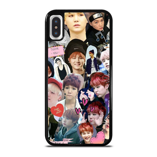 SUGA BTS COLLAGE iPhone X / XS Case Cover