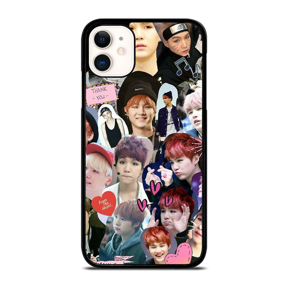SUGA BTS COLLAGE iPhone 11 Case Cover
