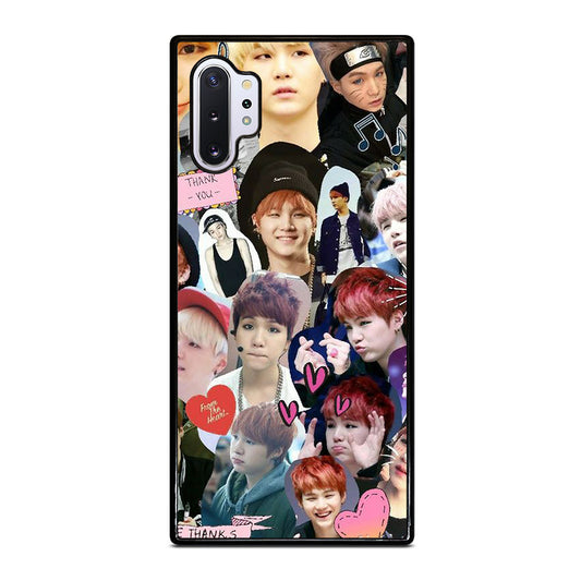 SUGA BTS COLLAGE Samsung Galaxy Note 10 Plus Case Cover