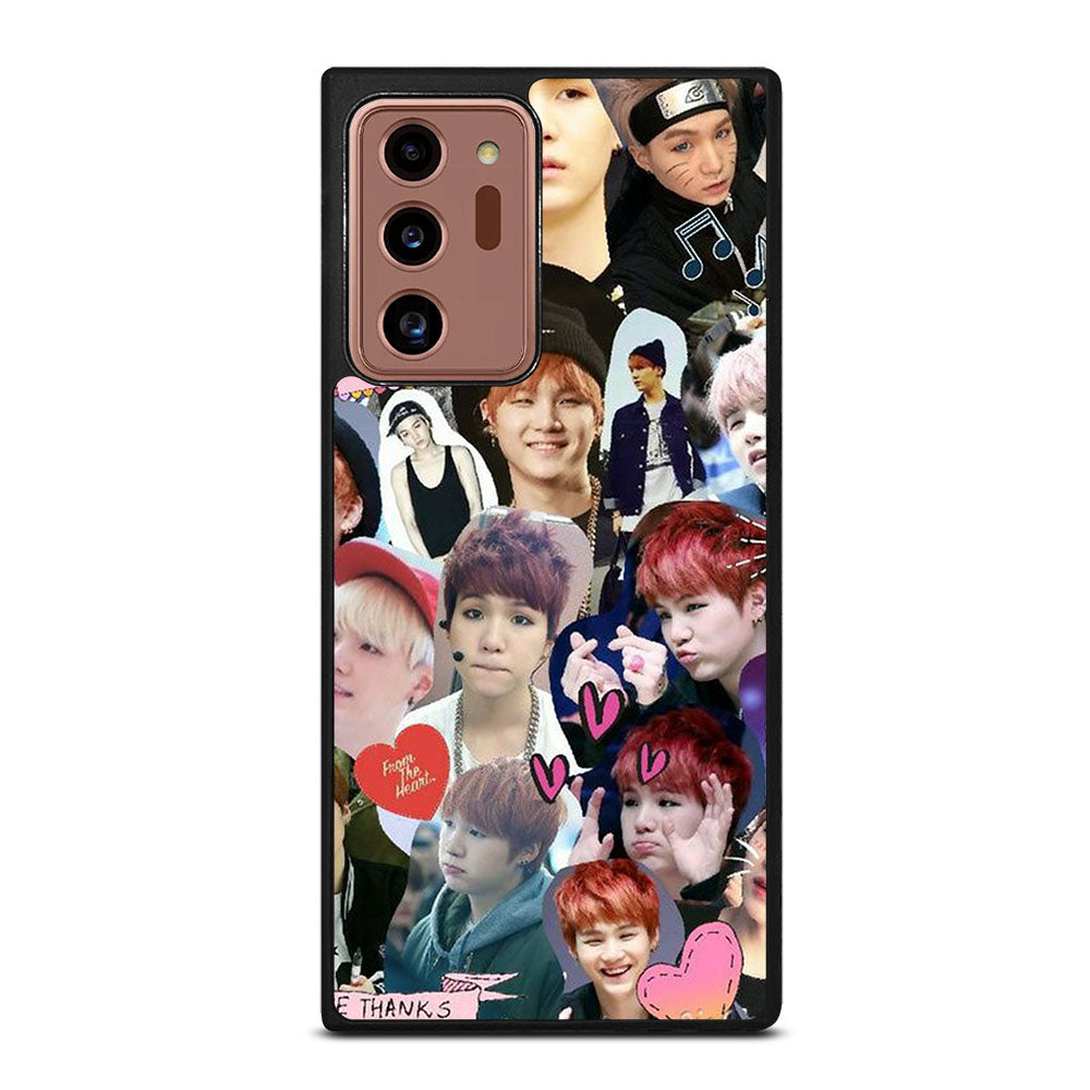 SUGA BTS COLLAGE Samsung Galaxy Note 20 Ultra Case Cover