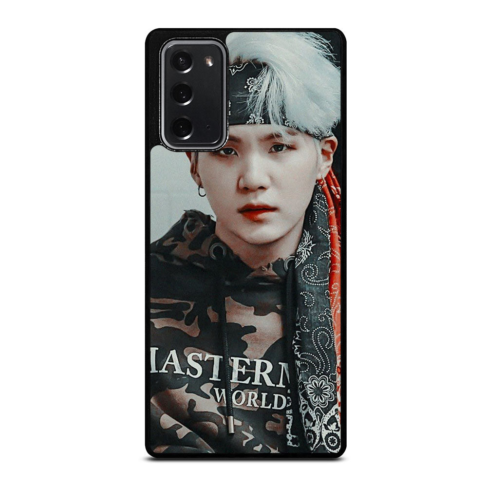 SUGA BTS FACE Samsung Galaxy Note 20 Case Cover