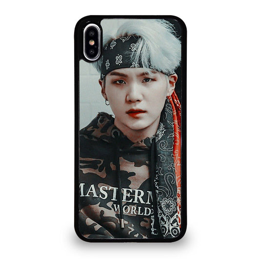 SUGA BTS FACE iPhone XS Max Case Cover