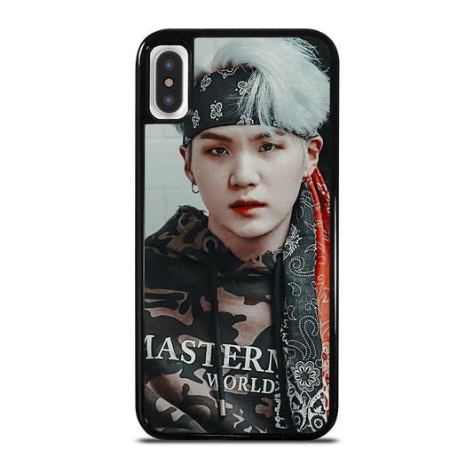 SUGA BTS FACE iPhone X / XS Case Cover