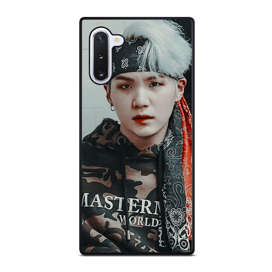 SUGA BTS FACE Samsung Galaxy Note 10 Case Cover