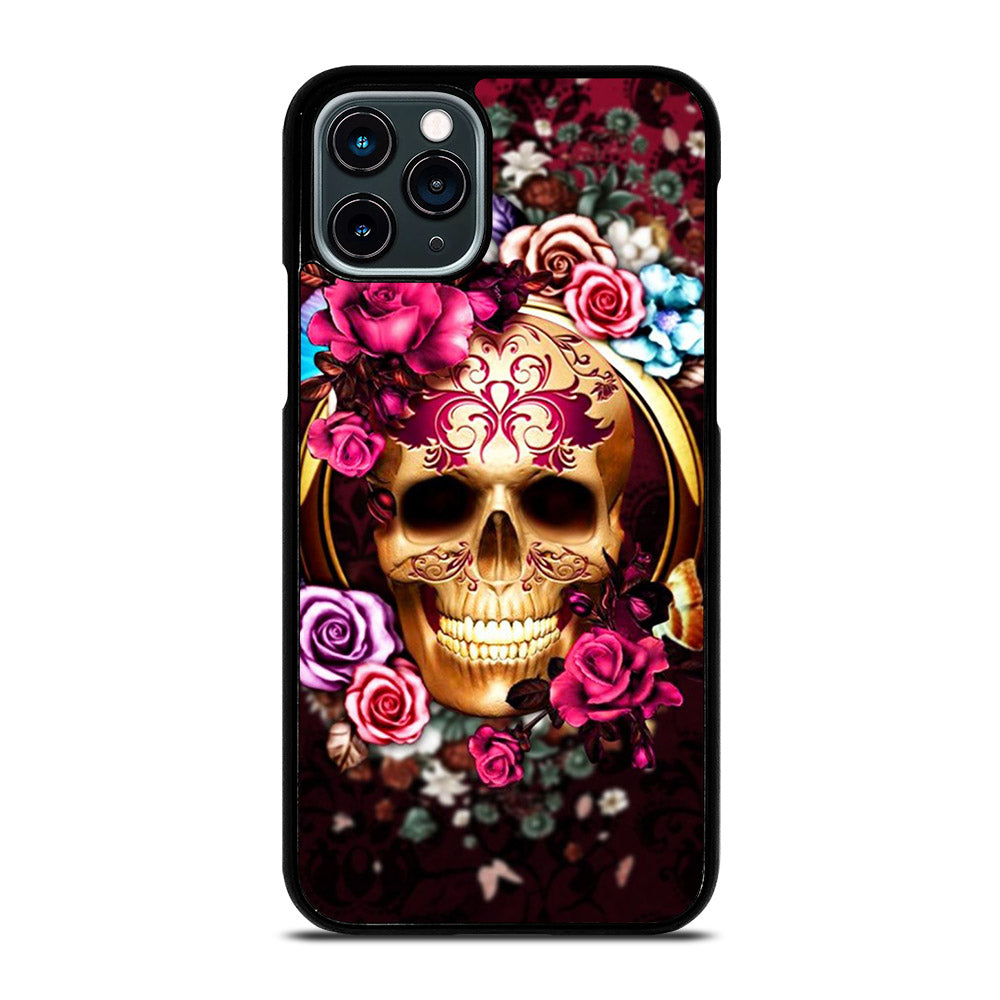 SUGAR SKULL FLORAL iPhone 11 Pro Case Cover