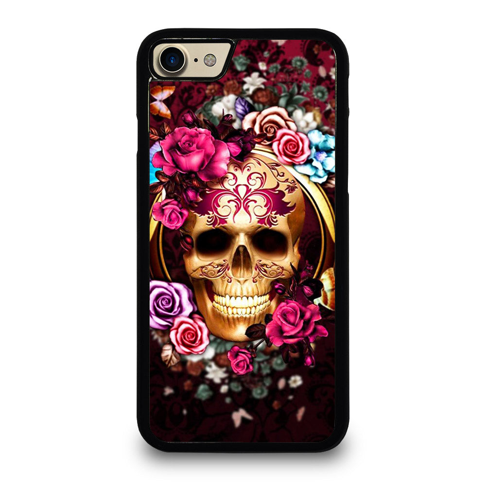 SUGAR SKULL FLORAL iPhone 7 / 8 Case Cover