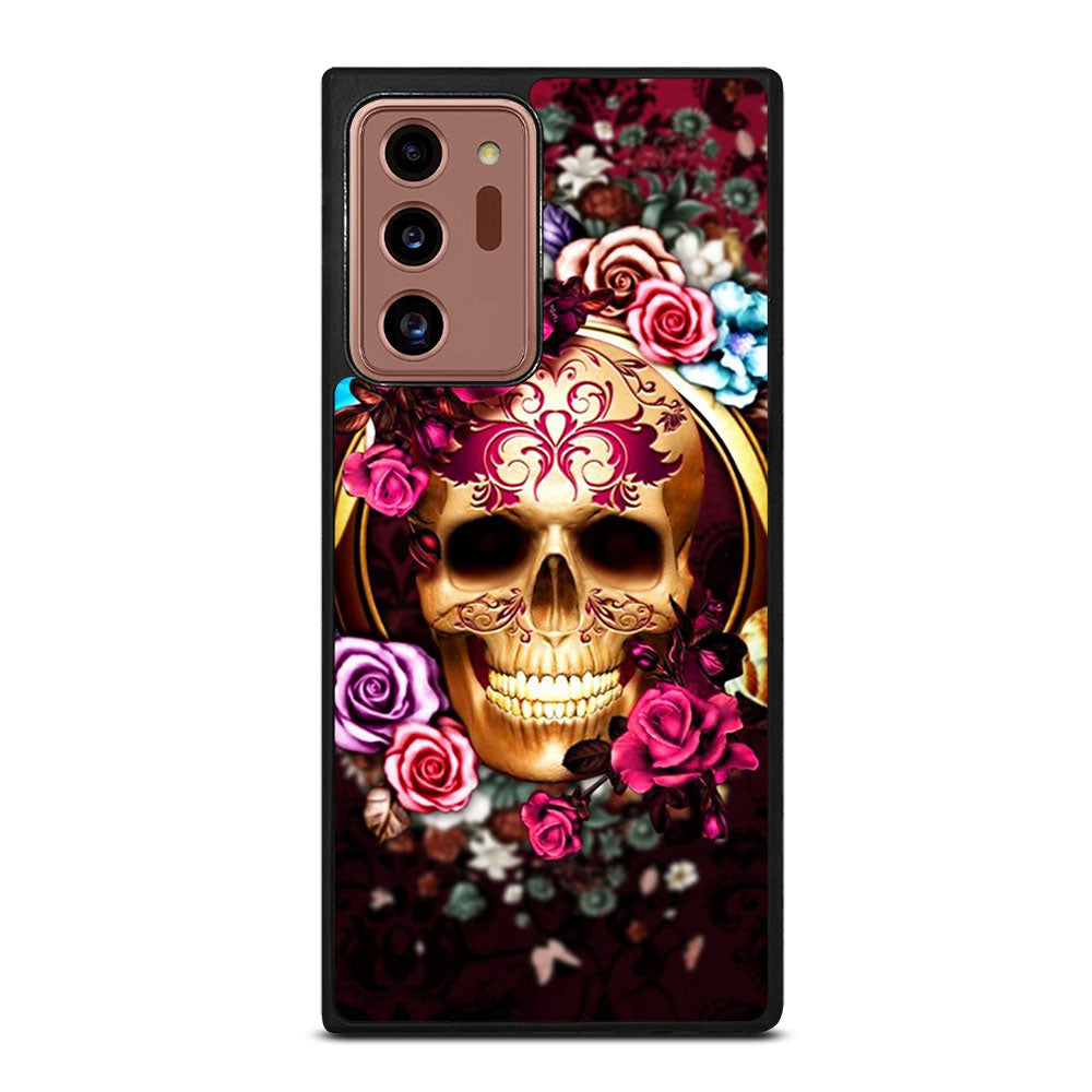 SUGAR SKULL FLORAL Samsung Galaxy Note 20 Ultra Case Cover