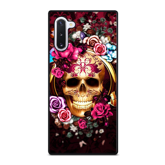 SUGAR SKULL FLORAL Samsung Galaxy Note 10 Case Cover