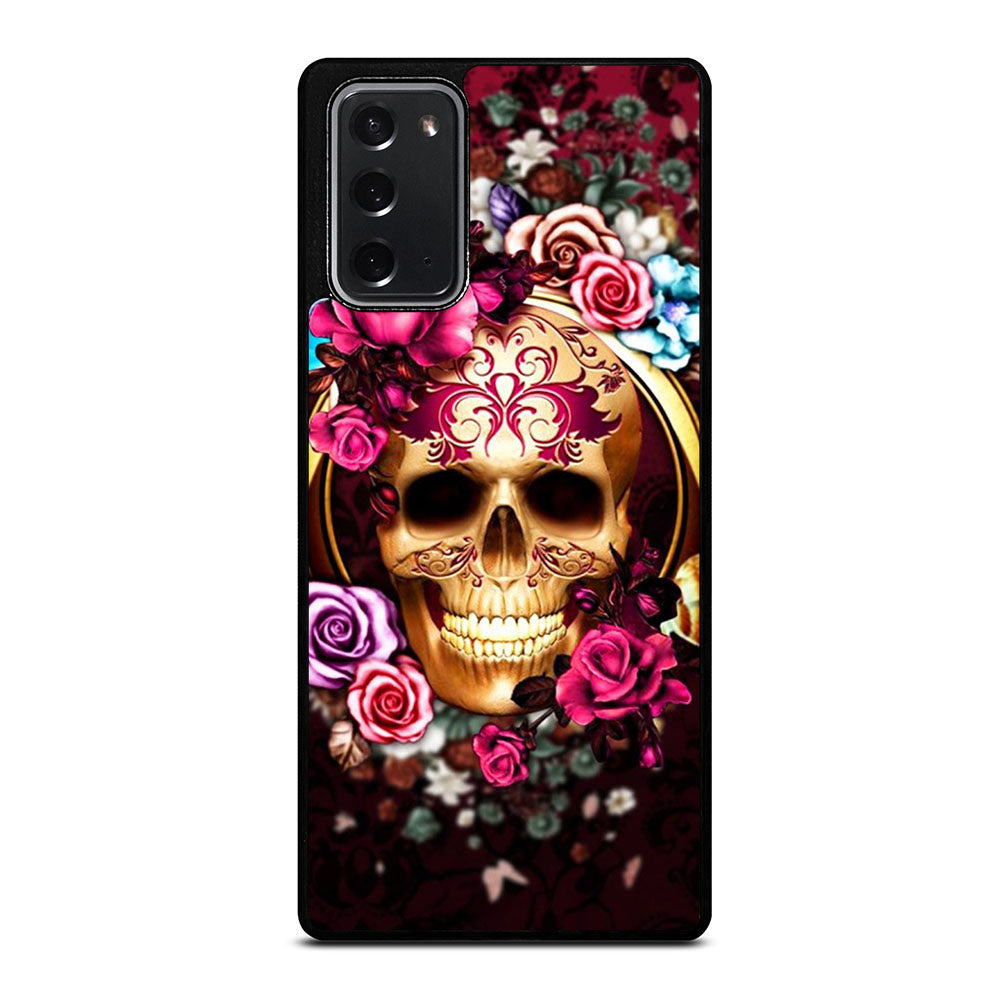 SUGAR SKULL FLORAL Samsung Galaxy Note 20 Case Cover