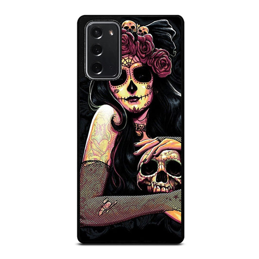 SUGAR SKULL GIRL Samsung Galaxy Note 20 Case Cover