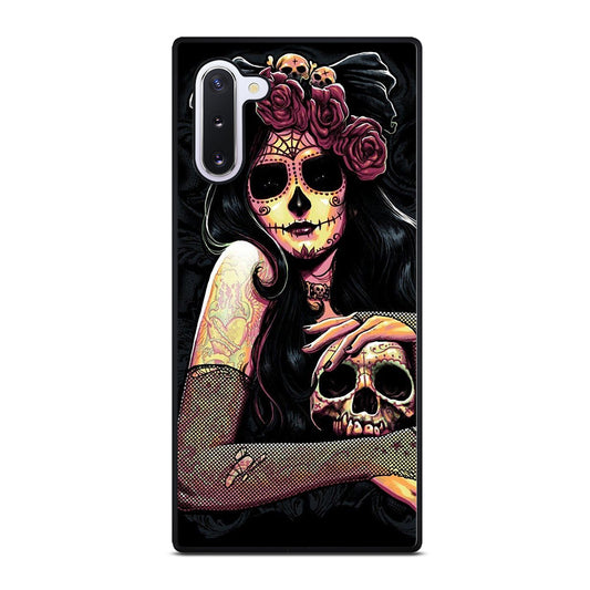 SUGAR SKULL GIRL Samsung Galaxy Note 10 Case Cover
