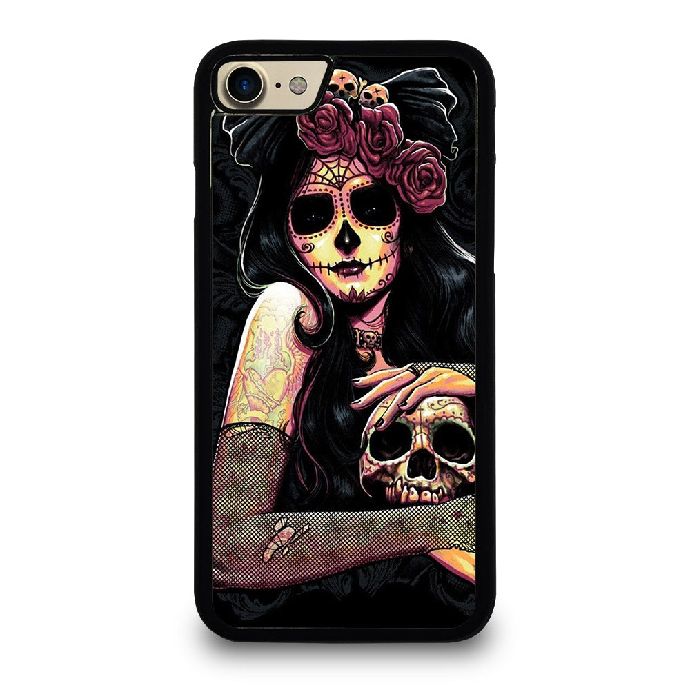 SUGAR SKULL GIRL iPhone 7 / 8 Case Cover