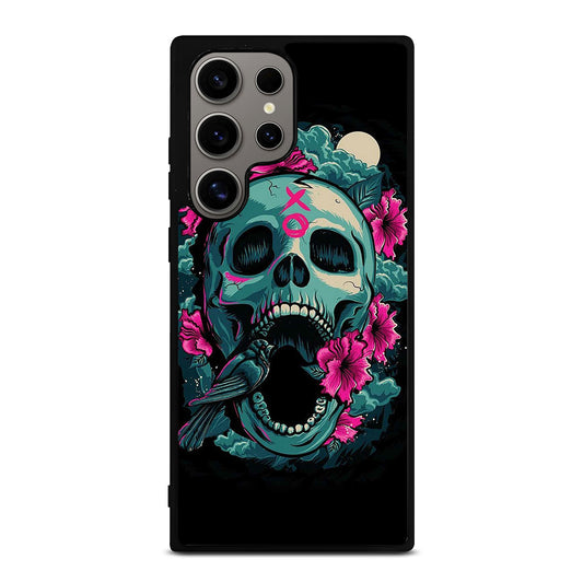 SUGAR SKULL FLOWER Samsung Galaxy S24 Ultra Case Cover
