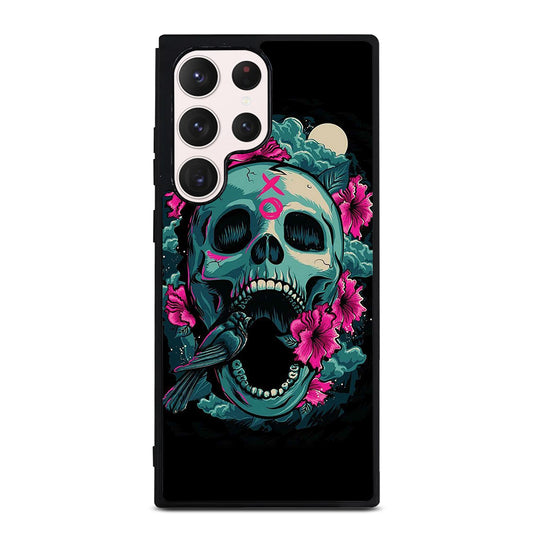 SUGAR SKULL FLOWER Samsung Galaxy S23 Ultra Case Cover