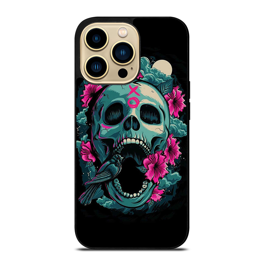 SUGAR SKULL FLOWER iPhone 14 Pro Max Case Cover