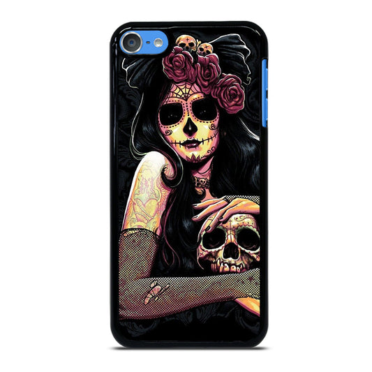 SUGAR SKULL GIRL iPod Touch 7 Case Cover
