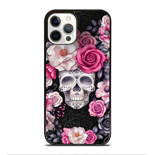 SUGAR SKULL ROSE iPhone 12 Pro Case Cover