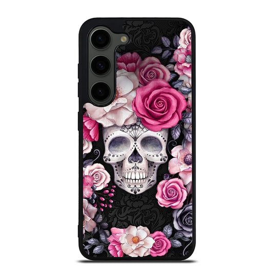 SUGAR SKULL ROSE Samsung Galaxy S23 Plus Case Cover