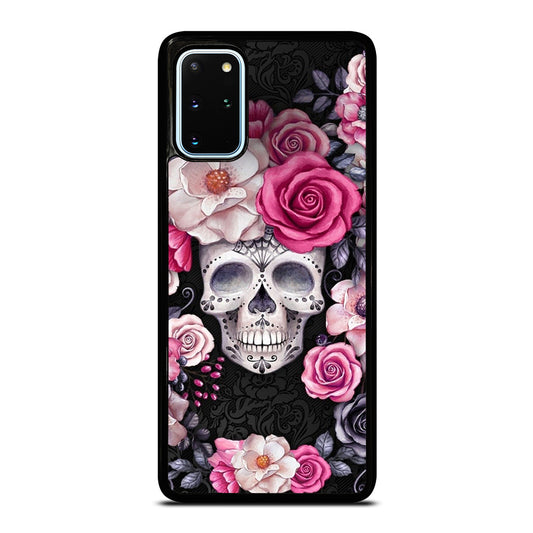 SUGAR SKULL ROSE Samsung Galaxy S20 Plus Case Cover