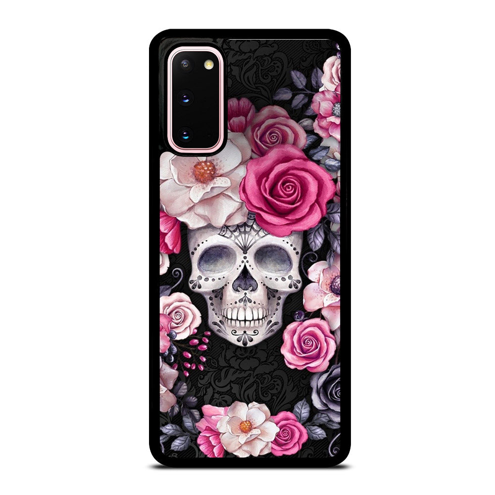 SUGAR SKULL ROSE Samsung Galaxy S20 Case Cover