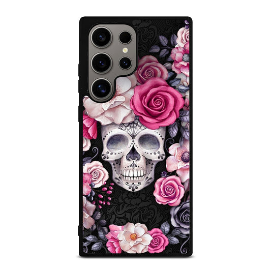 SUGAR SKULL ROSE Samsung Galaxy S24 Ultra Case Cover