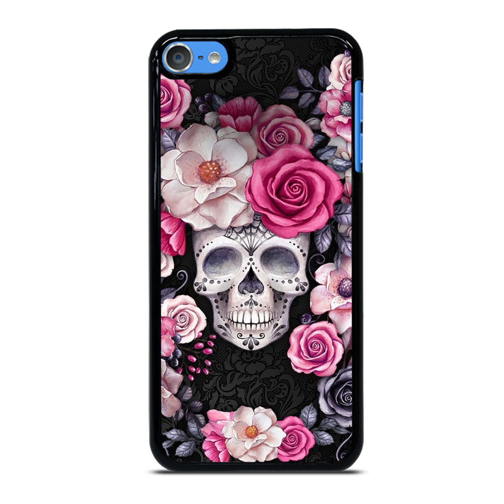 SUGAR SKULL ROSE iPod Touch 7 Case Cover