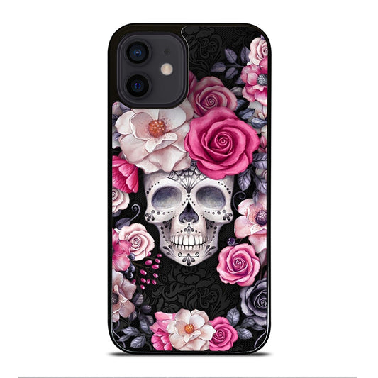 SUGAR SKULL ROSE iPhone 12 Mini Case Cover