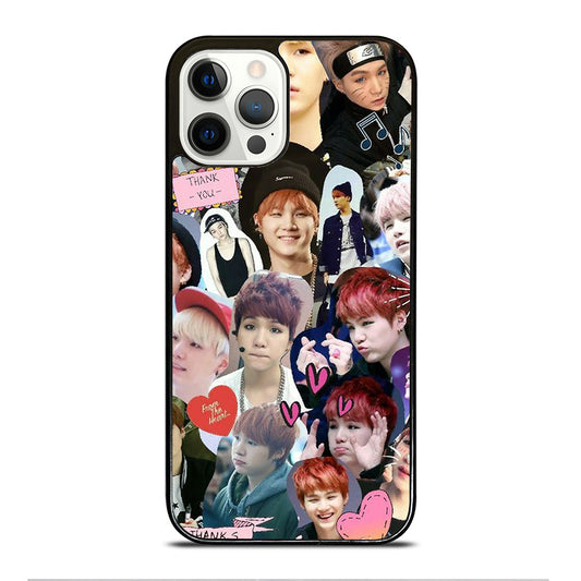 SUGA BTS COLLAGE iPhone 12 Pro Case Cover