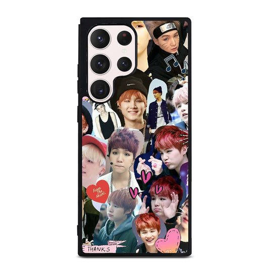 SUGA BTS COLLAGE Samsung Galaxy S23 Ultra Case Cover